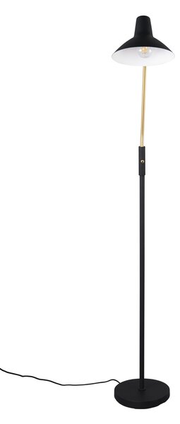 Φωτιστικό Επιδαπέδιο Trio Lighting TRAVELLER 463400180 Μαύρο Ματ (Black Mat) και Χρυσό Χρώμα (Gold Coloured)