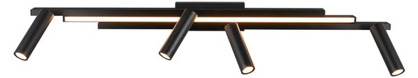 Φωτιστικό Οροφής Trio Lighting ZENO 648310532 Μαύρο Ματ (Black Mat) 2700 - 6500K