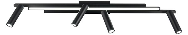Φωτιστικό Οροφής Trio Lighting ZENO 648310532 Μαύρο Ματ (Black Mat) 2700 - 6500K