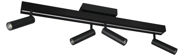 Φωτιστικό Οροφής Trio Lighting ZENO 648310532 Μαύρο Ματ (Black Mat) 2700 - 6500K