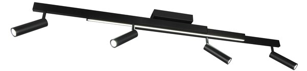 Φωτιστικό Οροφής Trio Lighting ZENO 648310532 Μαύρο Ματ (Black Mat) 2700 - 6500K