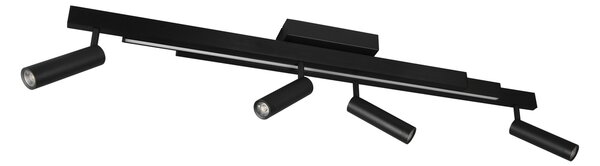 Φωτιστικό Οροφής Trio Lighting ZENO 648310532 Μαύρο Ματ (Black Mat) 2700 - 6500K