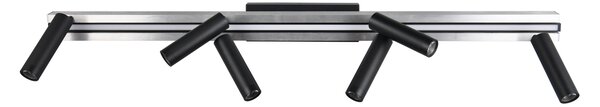 Φωτιστικό Οροφής Trio Lighting ZENO 648310705 Βουρτσιστό Αλουμίνιο (Brushed Aluminium) 2700 - 6500K
