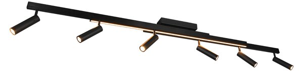 Φωτιστικό Οροφής Trio Lighting ZENO 648310732 Μαύρο Ματ (Black Mat) 2700 - 6500K