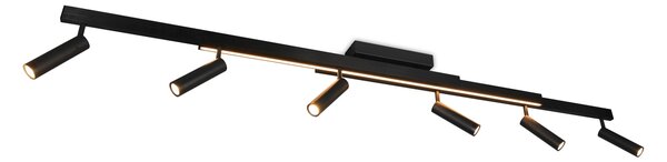 Φωτιστικό Οροφής Trio Lighting ZENO 648310732 Μαύρο Ματ (Black Mat) 2700 - 6500K