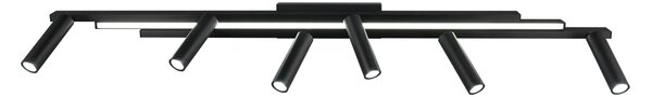 Φωτιστικό Οροφής Trio Lighting ZENO 648310732 Μαύρο Ματ (Black Mat) 2700 - 6500K