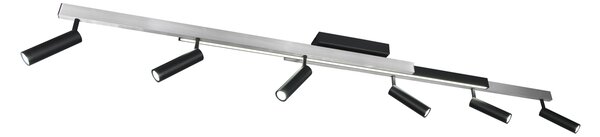 Φωτιστικό Οροφής Trio Lighting ZENO 648310705 Βουρτσιστό Αλουμίνιο (Brushed Aluminium) 2700 - 6500K