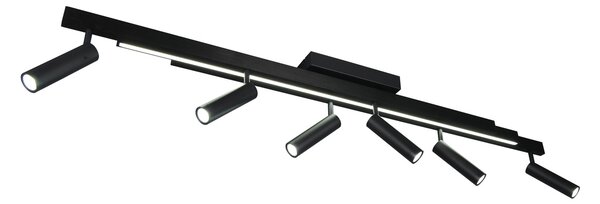 Φωτιστικό Οροφής Trio Lighting ZENO 648310732 Μαύρο Ματ (Black Mat) 2700 - 6500K