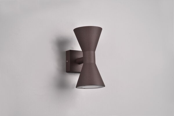 Φωτιστικό Επίτοιχο Trio Lighting ARDAS 212560224 Σκουριά Χαλκού (Rusty)