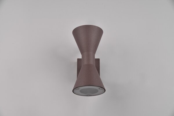 Φωτιστικό Επίτοιχο Trio Lighting ARDAS 212560224 Σκουριά Χαλκού (Rusty)