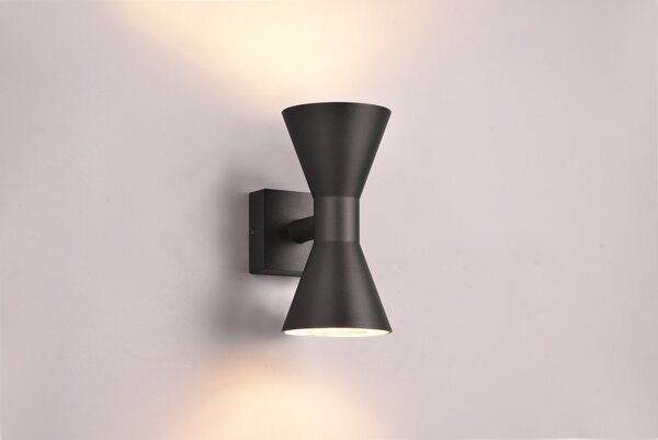 Φωτιστικό Επίτοιχο Trio Lighting ARDAS 212560232 Μαύρο Ματ (Black Mat)