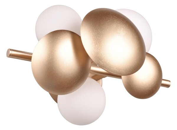Φωτιστικό Επίτοιχο Trio Lighting BUBBLE 217400379 Χρυσό Χρώμα (Gold Coloured)