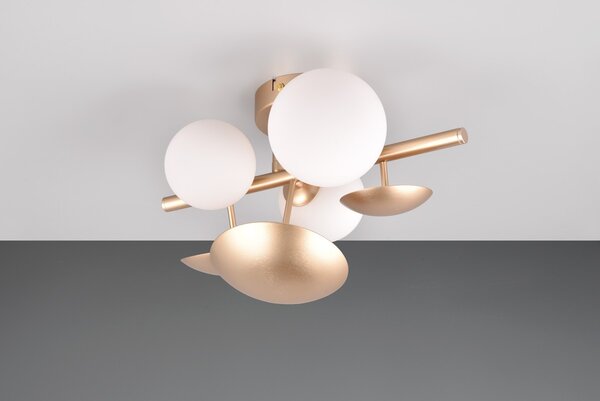 Φωτιστικό Επίτοιχο Trio Lighting BUBBLE 217400379 Χρυσό Χρώμα (Gold Coloured)