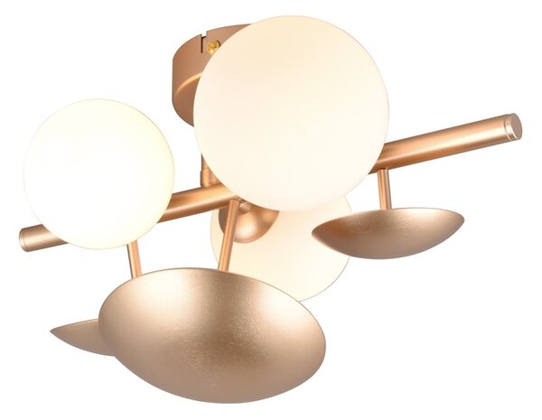 Φωτιστικό Επίτοιχο Trio Lighting BUBBLE 217400379 Χρυσό Χρώμα (Gold Coloured)