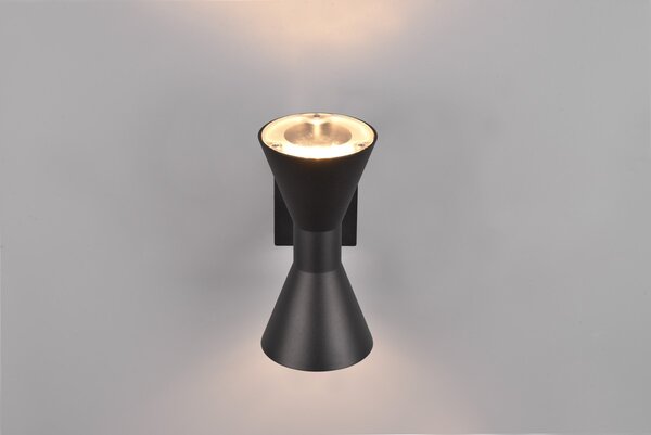 Φωτιστικό Επίτοιχο Trio Lighting ARDAS 212560232 Μαύρο Ματ (Black Mat)