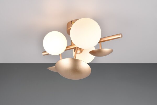Φωτιστικό Επίτοιχο Trio Lighting BUBBLE 217400379 Χρυσό Χρώμα (Gold Coloured)