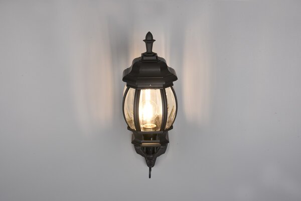 Φωτιστικό Επίτοιχο Trio Lighting ELVO 206967132 Μαύρο Ματ (Black Mat)