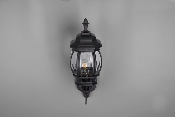 Φωτιστικό Επίτοιχο Trio Lighting ELVO 206967132 Μαύρο Ματ (Black Mat)