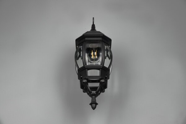 Φωτιστικό Επίτοιχο Trio Lighting ELVO 206960132 Μαύρο Ματ (Black Mat)