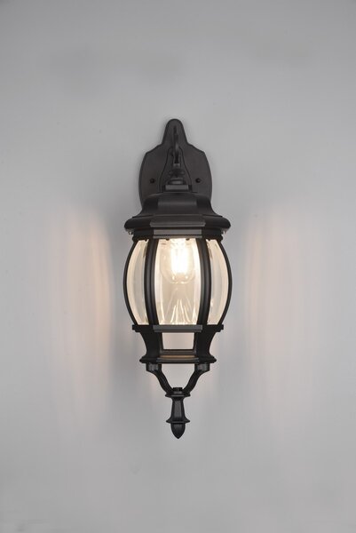 Φωτιστικό Επίτοιχο Trio Lighting ELVO 206960132 Μαύρο Ματ (Black Mat)