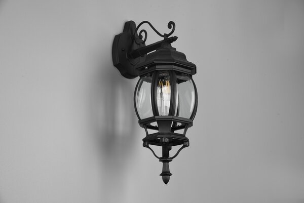 Φωτιστικό Επίτοιχο Trio Lighting ELVO 206960132 Μαύρο Ματ (Black Mat)