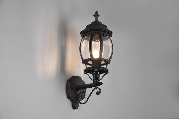 Φωτιστικό Επίτοιχο Trio Lighting ELVO 206967132 Μαύρο Ματ (Black Mat)