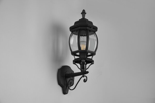 Φωτιστικό Επίτοιχο Trio Lighting ELVO 206967132 Μαύρο Ματ (Black Mat)