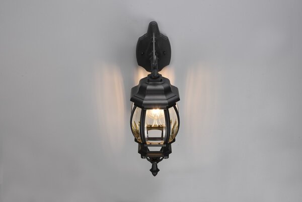 Φωτιστικό Επίτοιχο Trio Lighting ELVO 206960132 Μαύρο Ματ (Black Mat)