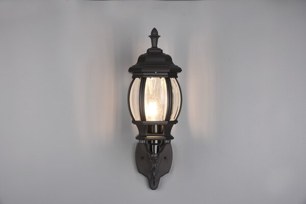 Φωτιστικό Επίτοιχο Trio Lighting ELVO 206967132 Μαύρο Ματ (Black Mat)