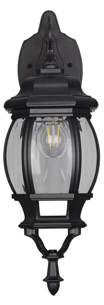 Φωτιστικό Επίτοιχο Trio Lighting ELVO 206960132 Μαύρο Ματ (Black Mat)