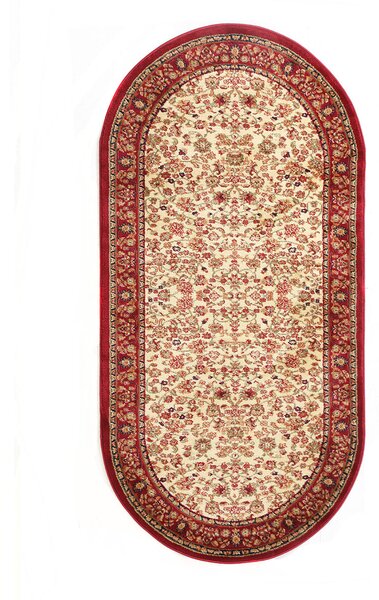 Οβάλ Χαλί Διαδρόμου (70x150) Royal Carpet Olympia 8595K Cream