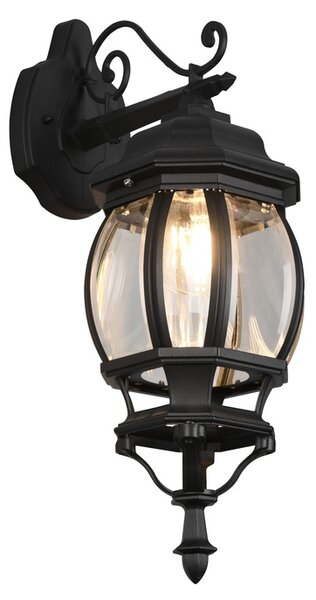 Φωτιστικό Επίτοιχο Trio Lighting ELVO 206960132 Μαύρο Ματ (Black Mat)