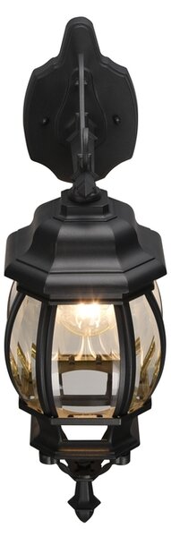 Φωτιστικό Επίτοιχο Trio Lighting ELVO 206960132 Μαύρο Ματ (Black Mat)
