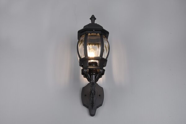 Φωτιστικό Επίτοιχο Trio Lighting ELVO 206967132 Μαύρο Ματ (Black Mat)