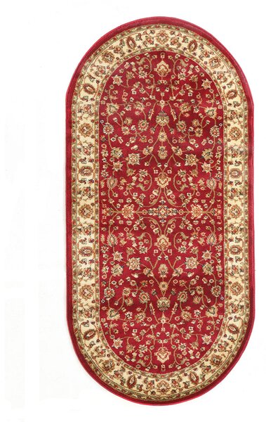 Οβάλ Χαλί Διαδρόμου (70x150) Royal Carpet Olympia 4262C Red