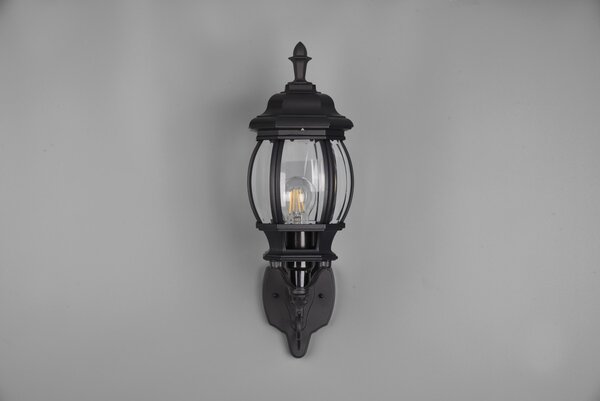 Φωτιστικό Επίτοιχο Trio Lighting ELVO 206967132 Μαύρο Ματ (Black Mat)