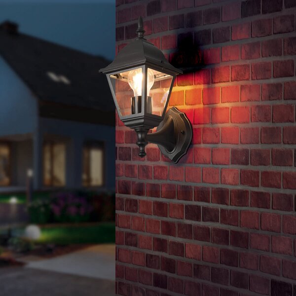 Φωτιστικό Επίτοιχο Trio Lighting LIVENZA 205760132 Μαύρο Ματ (Black Mat)
