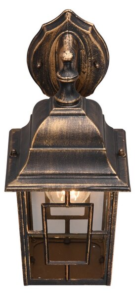Φωτιστικό Επίτοιχο Trio Lighting VOLTURNO 205967128 Αντικέ Καφέ-Σκουριά (Antique Rust)