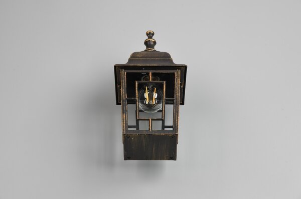 Φωτιστικό Επίτοιχο Trio Lighting VOLTURNO 205967128 Αντικέ Καφέ-Σκουριά (Antique Rust)