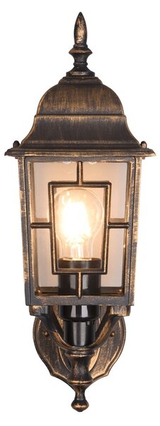 Φωτιστικό Επίτοιχο Trio Lighting VOLTURNO 205960128 Αντικέ Καφέ-Σκουριά (Antique Rust)