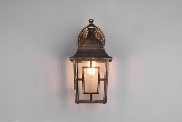 Φωτιστικό Επίτοιχο Trio Lighting VOLTURNO 205967128 Αντικέ Καφέ-Σκουριά (Antique Rust)