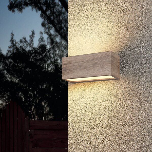 Φωτιστικό Επίτοιχο Trio Lighting MAYENNE 218560235 Απομίμηση Ξύλου (Wood Imitation)