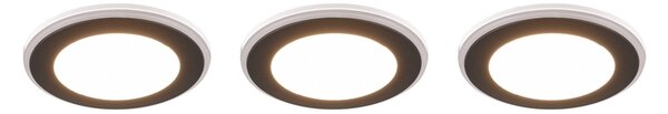 Φωτιστικό Χωνευτό Trio Lighting ARGUS 653610332 Μαύρο Ματ (Black Mat) 3000K