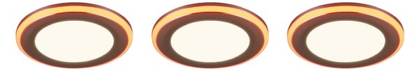 Φωτιστικό Χωνευτό Trio Lighting ARGUS 653610306 Χρώμιο (Chrome) 3000K
