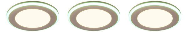 Φωτιστικό Χωνευτό Trio Lighting ARGUS 653610331 Λευκό Ματ (White Mat) 3000K