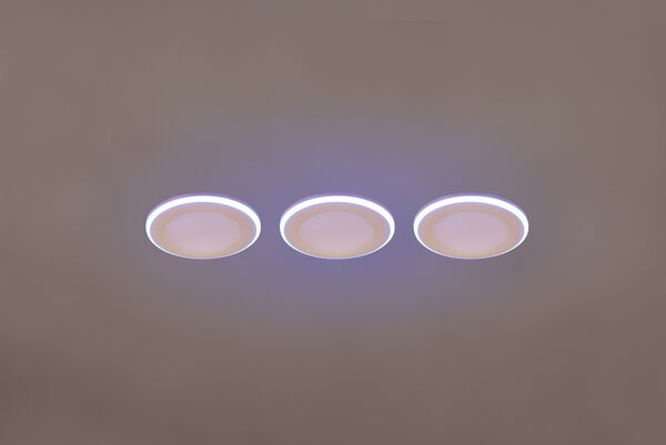 Φωτιστικό Χωνευτό Trio Lighting ARGUS 653610331 Λευκό Ματ (White Mat) 3000K