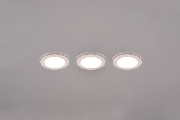 Φωτιστικό Χωνευτό Trio Lighting ARGUS 653610331 Λευκό Ματ (White Mat) 3000K