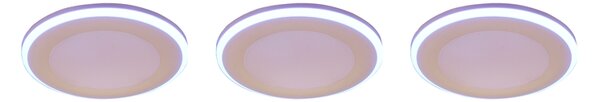Φωτιστικό Χωνευτό Trio Lighting ARGUS 653610331 Λευκό Ματ (White Mat) 3000K