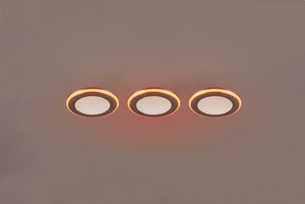 Φωτιστικό Χωνευτό Trio Lighting ARGUS 653610306 Χρώμιο (Chrome) 3000K
