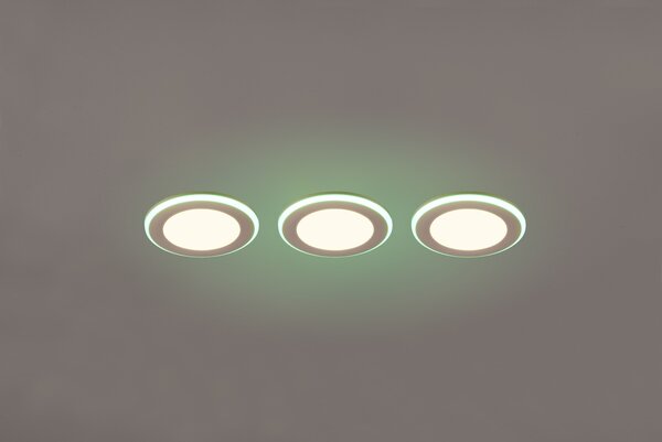 Φωτιστικό Χωνευτό Trio Lighting ARGUS 653610331 Λευκό Ματ (White Mat) 3000K
